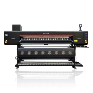 Direct-to-Fabric Sublimation Printer Plotter for Knit Fabric Textile Printing with Air Tension
