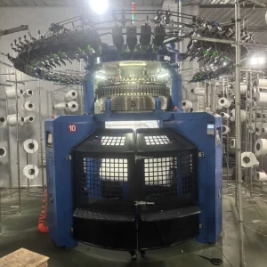 Double Jacquard Circular Knitting Machine 30″-42″ Diameter