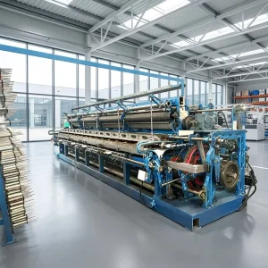Double-Knot PE/Nylon Fishing Net Making Machine ZRD10-630-210, Semi-Automatic, 30-200mm Mesh