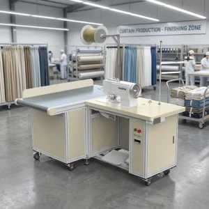 Double-Needle S-Fold Curtain Sewing Machine