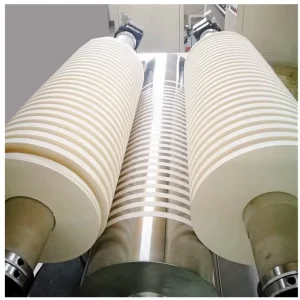 Double-Shaft Turret Slitter Rewinder for 10mm Ultra-Narrow BOPP PVC PET Label Paper 1300mm