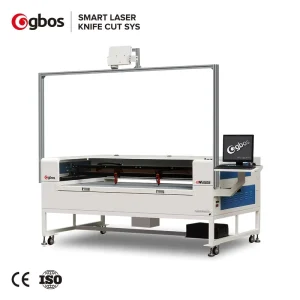 Dual Head CO2 Laser Cutting Machine for Shoe and Leather Uppers with Projector Positioning