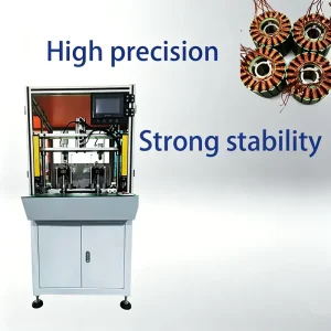 Dual-Station Brushless Motor Stator Winding Machine for Servo, Stepper, Pump, and Fan Motors
