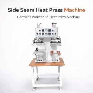 Dual Station Underwear Waistband Heat Sealing Press Machine for Seamless Underwear Production