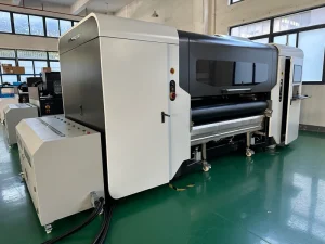 E64-180B Large-Format Digital Belt Inkjet Printer for Direct-to-Textile Printing