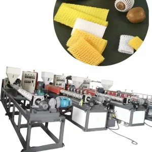 EPE Foam HDPE LDPE Fruit Net Making Machine Fully Automatic Extruder Production Line Manufacturer