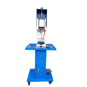 Easy Operation Pneumatic Leather Belt Wallet Shoe Sole Upper Manual Hole Punching Machine
