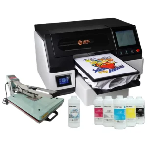 Eco-Friendly Eco-Solvent Multi-Language Flatbed Digital Textile Printing Machinery Industrial Inkjet Printer High Resolution DTG