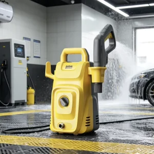 Electric 1200W 120bar High Pressure Automatic Plastic Car Washing Machine