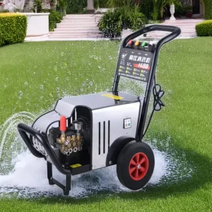 Electric 3000W Ultra High Pressure Metal Car Wash Machine Triplex Pump Adjustable Pressure Cold Water Cleaning Car Washer