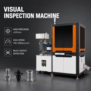 Electric AOI Motor-Driven Visual Inspection Machine for Fastener and Plastic Parts with Filling and Sealing Functions