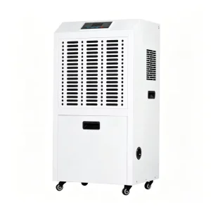 Electric Floor-Standing Industrial Dehumidifier 138L/D Commercial Warehouse Air Dryer