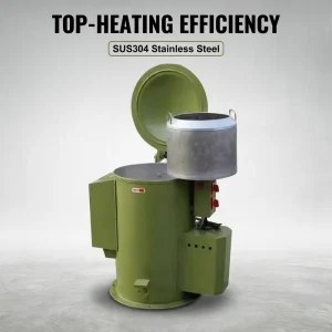 Electric Heating Motor Centrifugal Spin Dryer for Jewelry and Small Metal Workpieces