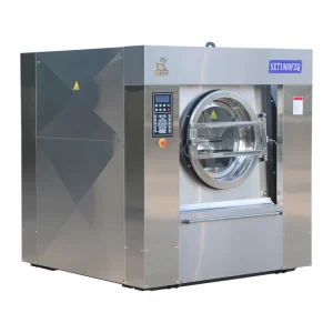 Electric Heavy-Duty 100kg Industrial Washer Extractor with Aluminum Alloy Construction for Hotel and Hospital Laundry