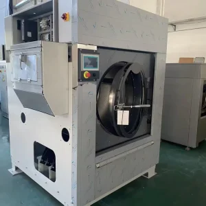 Electric Industrial Washing Machine with Stainless Steel Drum and Touchscreen Control