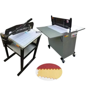Electric/Manual Textile Fabric Sample Cutting Machine for Clothing