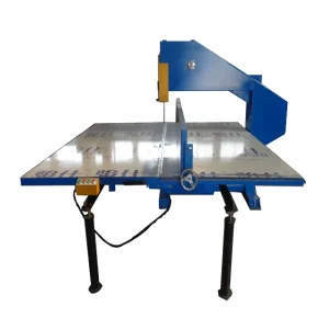 Electric Semi-Automatic Vertical Sponge Cutting Machine for Film, Wood, Foam, PEP, Scouring Pad, and Cotton