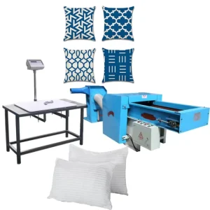Electric Steel Motor Pillow and Plush Toy Stuffing Machine, 250 kg/h