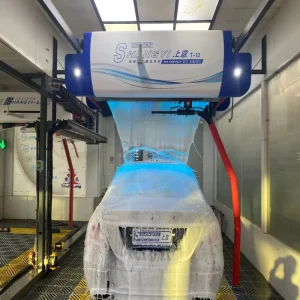 Electric Touchless Automatic Car Wash Machine High-Pressure Stainless Steel 22KW Car Wash Equipment