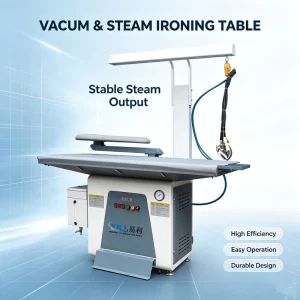 Electric Vertical Industrial Ironing Machine with Pressing Plate, Automatic Garment Ironing Equipment