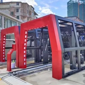 Energy-Saving 11-Brush Automatic Tunnel Car Wash Equipment for Shopping Mall Parking