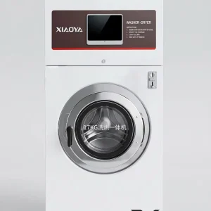 Energy Saving Low Noise Soft Mount Self Service Commercial Washer Dryer Combo XQGH17 for Community Shared Laundry Shops