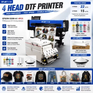 Europe DTF Printer All-in-One DTF Printing Machine for Textile Fabric