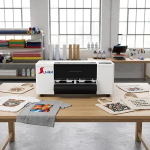 F1080-A1 AI DTF Printer 300 mm for Fabric Heat Transfer with Mobile App Control