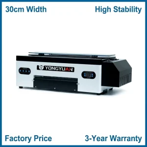 F30 A3 DTF Printer Desktop Heat Transfer Machine with White Ink Circulation for Garment Printing Factory