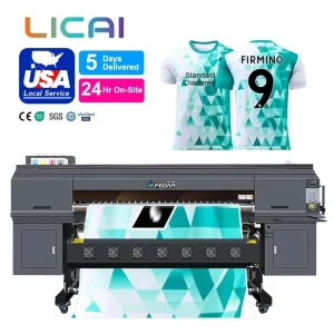FD5198 Sublimation Printer Machine 1.9M Wide 8 I3200 Print Heads for Sportswear Curtain