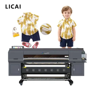 FD5198E-B Sublimation Printer, 1900mm, 8 I3200-A1-2 Heads, Digital Transfer Printing Machine for Fabric, Jersey, and Curtains