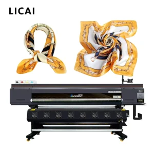 FD5228E 8-Head Sublimation Printer, 2.2m Large Format Digital Printing Machine for Sportswear and Polyester Fabric