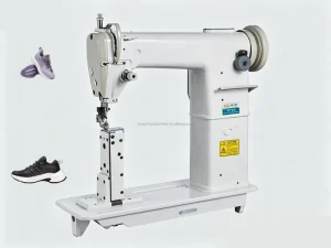 FS 810 Single-head Needle Motorized Post-bed Shoe Sewing Machine, DPx5 Needle, 220V 500W, for Leather Soles and Uppers