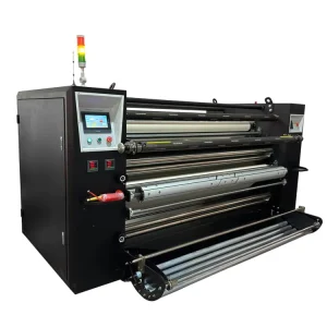 Fabric Calender Machine, Roll-to-Roll Heat Press, 420 mm Oil Drum, Sublimation, 1.80 m