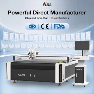 Fabric Cutting Machine for Canvas Textile Composite Material Automatic CNC Cutting