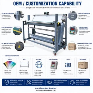 Fabric Rewinding Machine Textile Rolling Machine with Digital Speed Control for Fabric Warehouse
