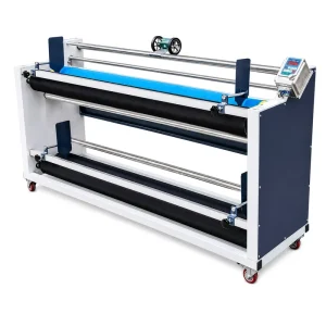Fabric Rolling Machine Variable Speed Fabric Rewinding Machine with Meter Counter for Woven Textile Factory Manufacturer