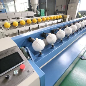 Fabric Strip Ball Winding Machine Rope Rewinder Woolen Yarn Thread Bearing 380V Multi-head