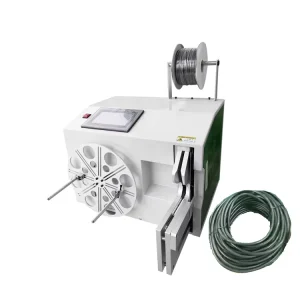 Factory Direct Automatic Winding and Binding Machine for Data Cable and Power Cord with Cable Tie Tying