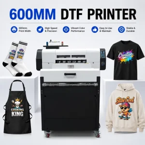 Factory Direct DTF Printer for Clothing, Textile and Fabric with White Ink Heat Transfer Film Printing