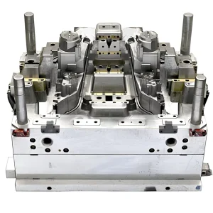 Factory Direct Export Precision 4 Cavity Auto Part Clip and Bumper Mold Semi Auto Plastic Injection Molding Machine