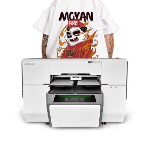 Factory Direct Four I3200 Printheads 9-Color Inkjet Automatic Pigment Ink T-Shirt Garment Printing Machine