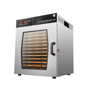 Factory Direct Stainless Steel Fruit and Vegetable Dehydrator 20 12 8 Layers for Home Use