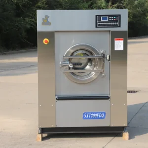 Factory Direct Supply Washer Extractor Steam Electric Heating 20kg Capacity Aluminum Alloy Soft Mount for Hotel Hospital