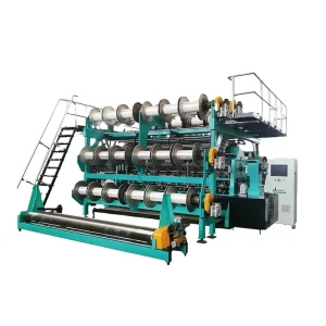 Factory Mesh Fabric Net Warp Knitting Machinery Fabric Making Raschel Knitting Machine