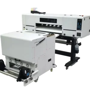 Factory Supply Dual-Head DTF Printer with 2H I3200 Inkjet Printing System for Textile T-Shirt Printing