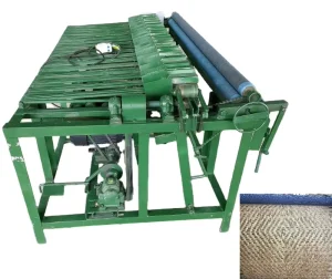 Factory Supply Mat Weaving Machine Bamboo Weaving Machinery Rattan Mat Weaving Machine