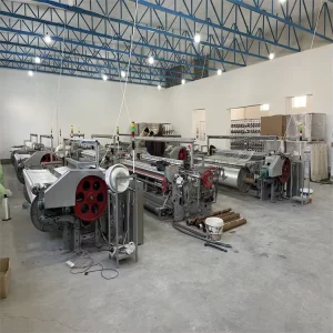Fiberglass Mesh Making Machine with Motor for Wall Materials Leno Woven Weaving and Glue Coating Production Line