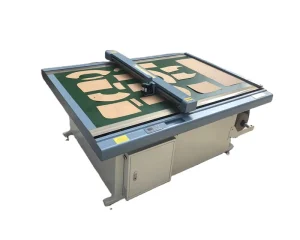 Flatbed Digital Oscillating Cutting Machine for PU Leather, Textile, and Garments