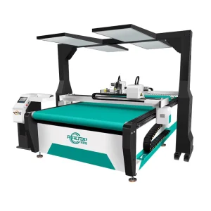 Flatbed Plotter Cutter Genuine Leather Cutting Machine Large Format Synthetic Artificial Leather Cutting Machine